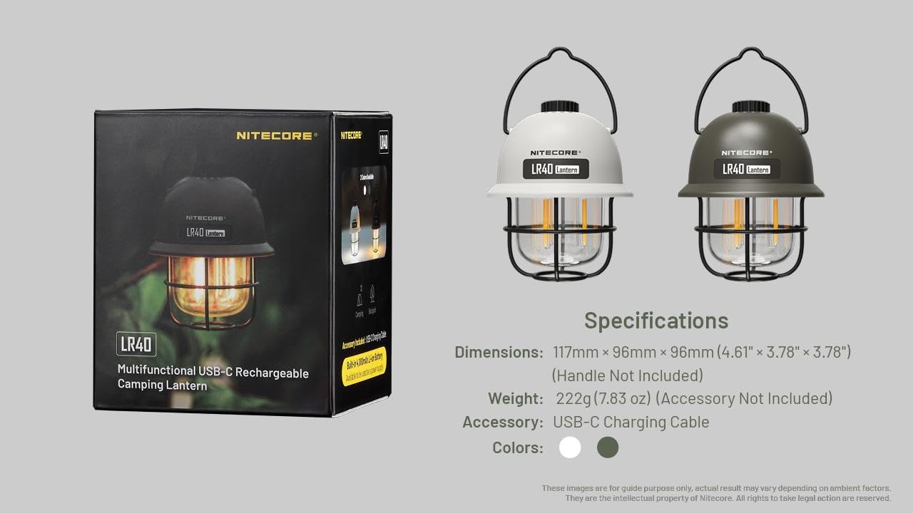 Amazon.co.jp: Nitecore P17IX + LR40 ホワイト P17iX 充電式